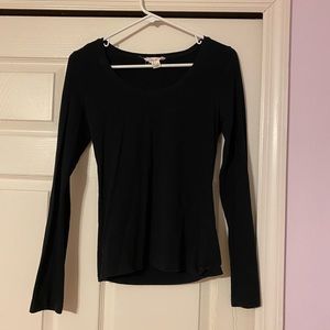 Black long sleeve shirt